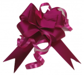 BOW BUTTERFLY CERISE 32MM X100(454827)